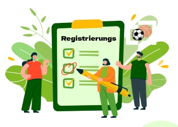 Registrierung auf der Wettplattform